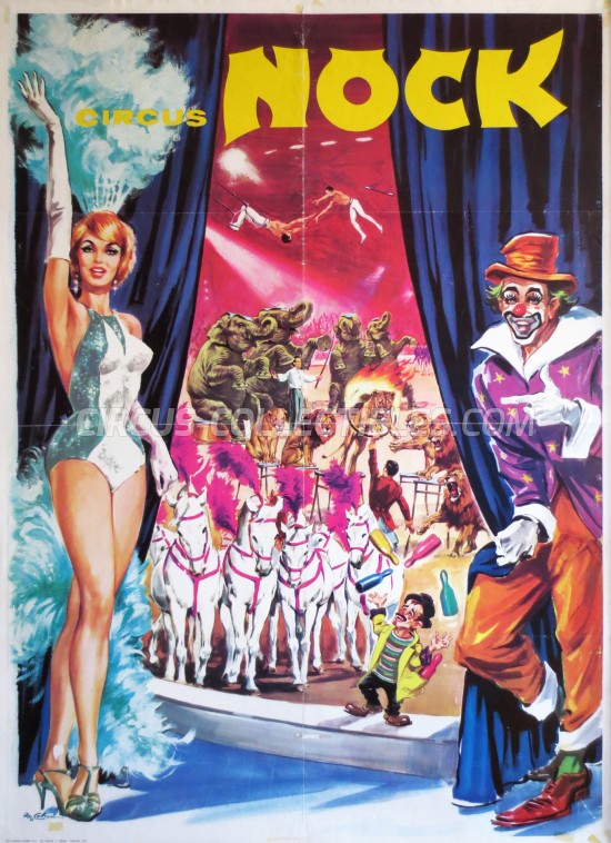 Nock Circus Poster - Switzerland, 1977