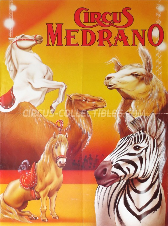 Medrano (CH) Circus Poster - Switzerland, 1996