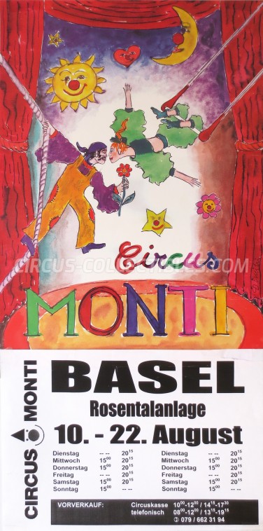 Monti Circus Poster - Switzerland, 0