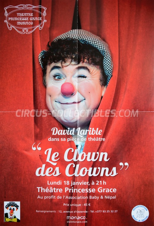 Festival International du Cirque de Monte-Carlo Circus Poster - Monaco, 2016