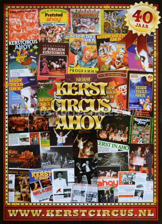 Kerstcircus Circus Poster - Netherlands, 2010