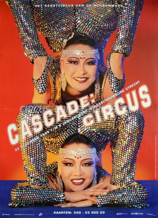 Cascade Circus Circus Poster - Netherlands, 1999