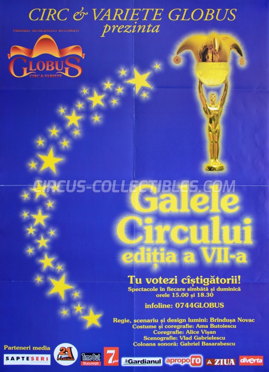 Globus Circus Poster - Romania, 2007
