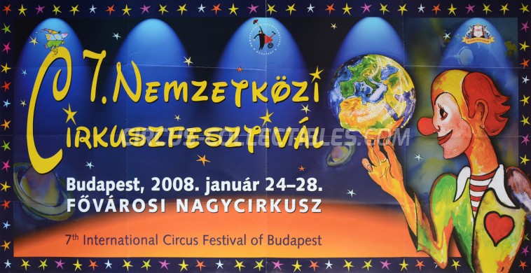 Fovarosi Nagycirkusz Circus Poster - Hungary, 2008