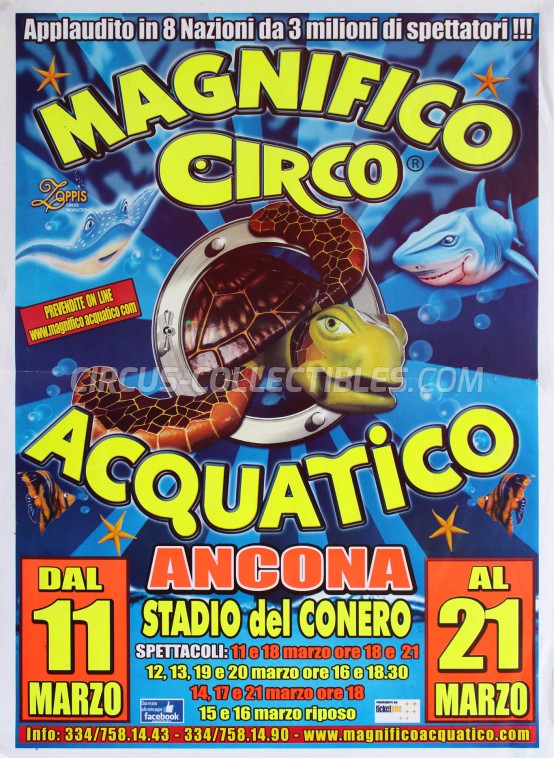 Acquatico  Circus Poster - Italy, 2016