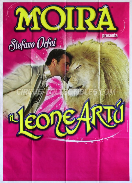 Moira Orfei Circus Poster - Italy, 2014