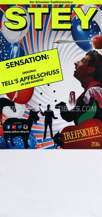 Stey Circus Poster - Switzerland, 2016
