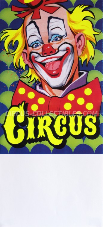 Stock Poster Circus Poster - Italy, 2016