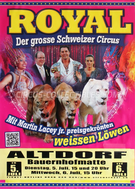 Royal (CH) Circus Poster - Switzerland, 2016