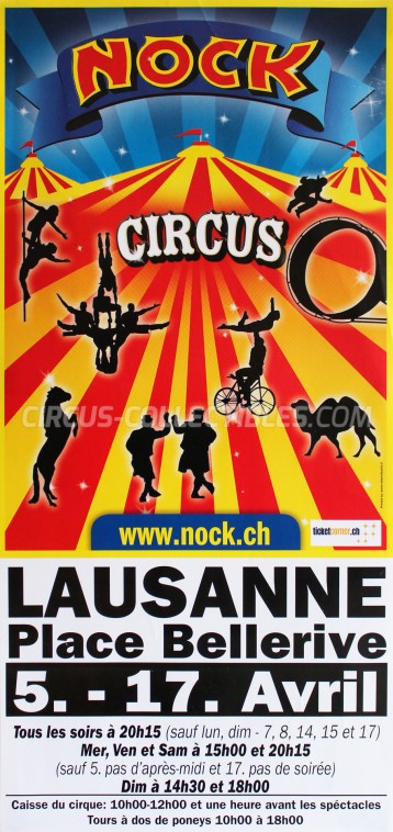 Nock Circus Poster - Switzerland, 2013