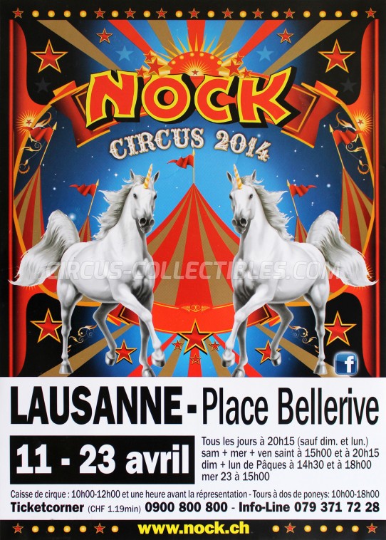 Nock Circus Poster - Switzerland, 2014