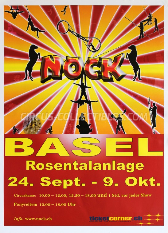 Nock Circus Poster - Switzerland, 2011