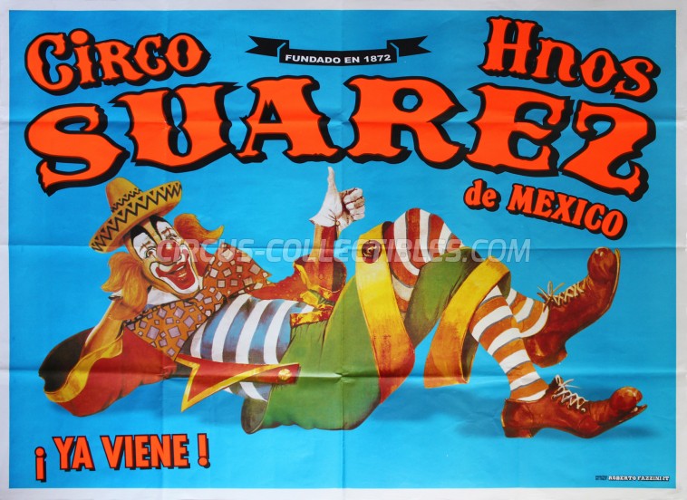 Suarez Circus Poster - Mexico, 2016