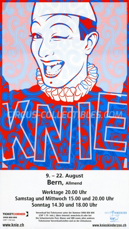 Knie Circus Poster - Switzerland, 2007