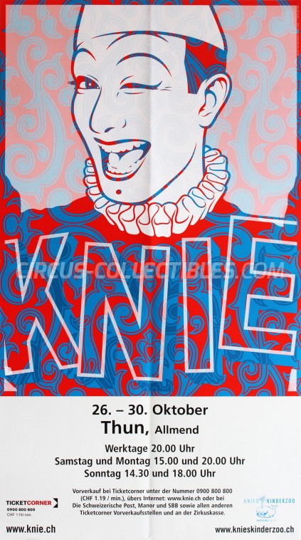Knie Circus Poster - Switzerland, 2007