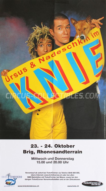 Knie Circus Poster - Switzerland, 2002