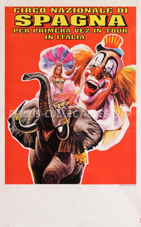 Circo di Spagna Circus Poster - Italy, 1997