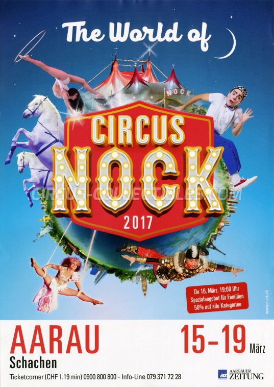 Nock Circus Poster - Switzerland, 2017