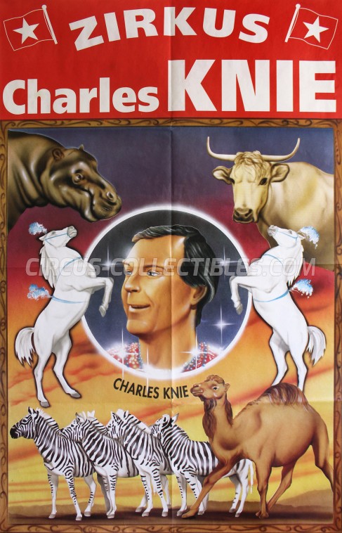Charles Knie Circus Poster - Germany, 1997