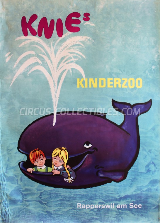 Knie Circus Poster - Switzerland, 1962