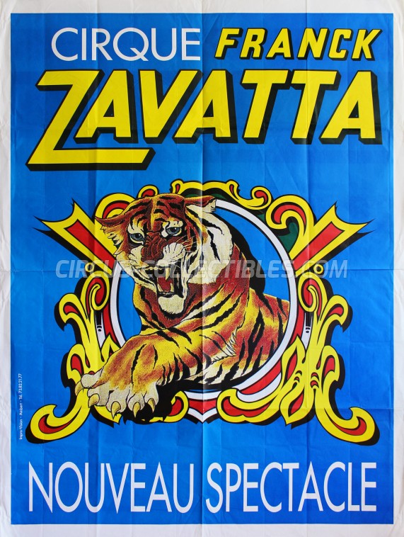 Franck Zavatta Circus Poster - France, 1994