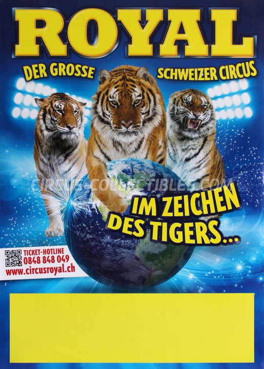 Royal (CH) Circus Poster - Switzerland, 2017