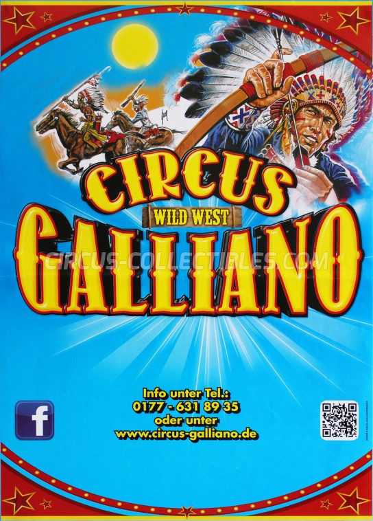 Galliano Circus Poster - Germany, 2017