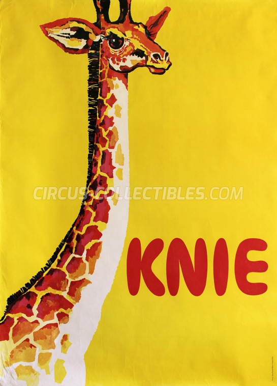 Knie Circus Poster - Switzerland, 1965