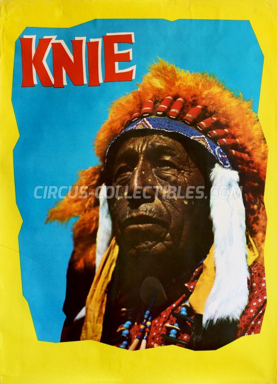 Knie Circus Poster - Switzerland, 1958