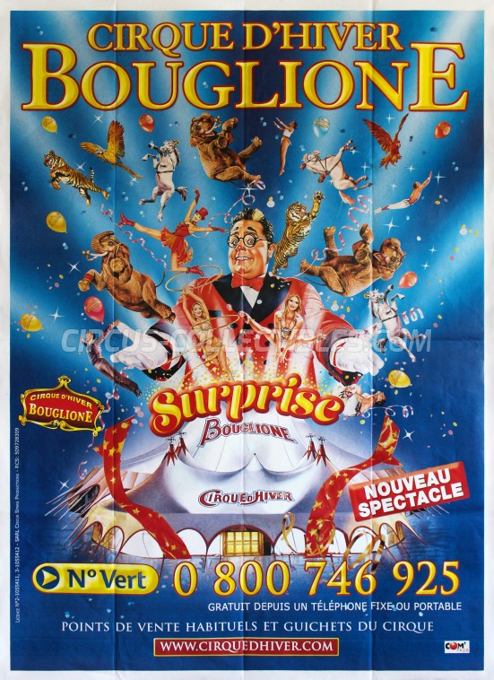 Bouglione Circus Poster - France, 2017
