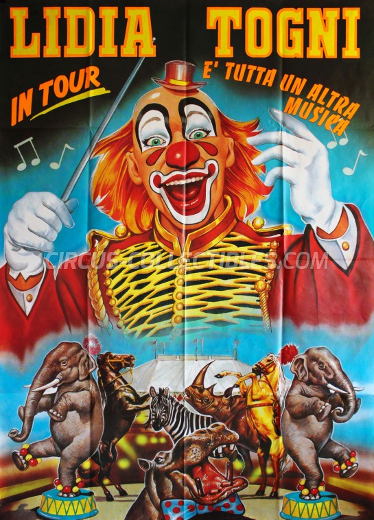 Lidia Togni Circus Poster - Italy, 1995