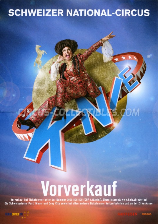 Knie Circus Poster - Switzerland, 2018