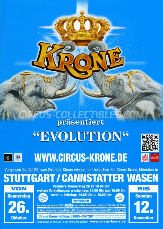Krone Circus Poster - Germany, 2017