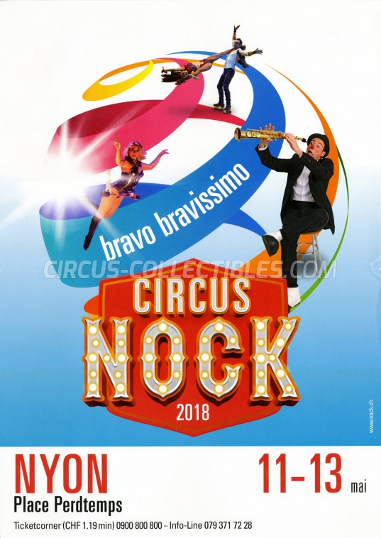 Nock Circus Poster - Switzerland, 2018