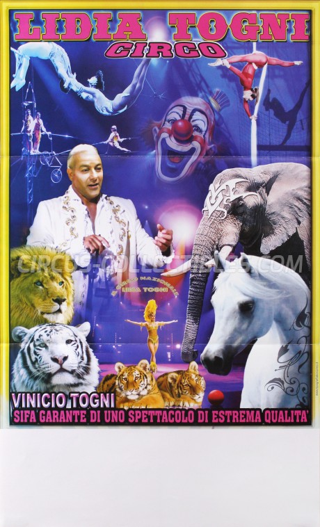 Lidia Togni Circus Poster - Italy, 2014