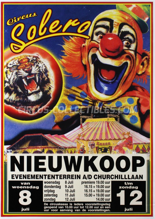 Solero Circus Poster - Germany, 2009