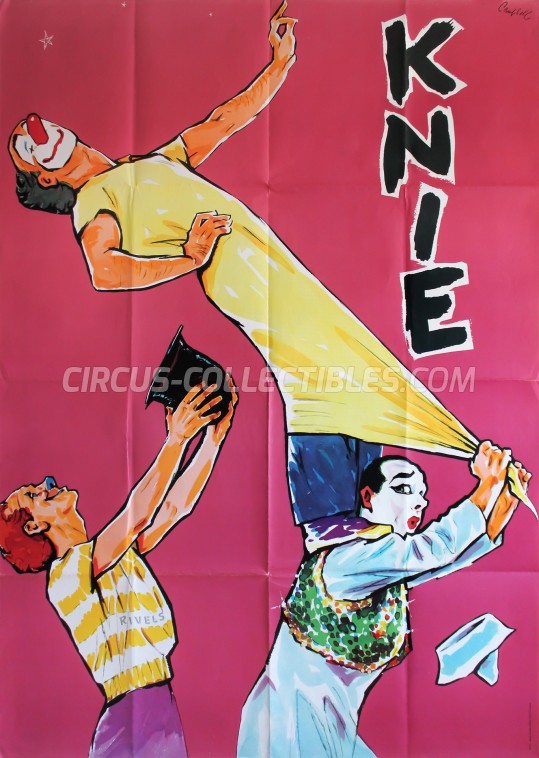 Knie Circus Poster - Switzerland, 1961