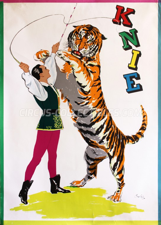 Knie Circus Poster - Switzerland, 1960