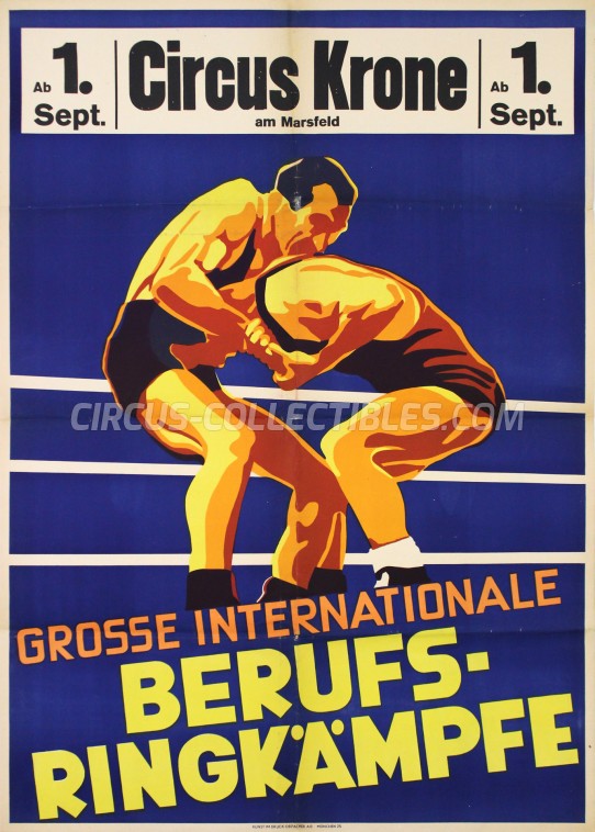 Krone Circus Poster - Germany, 0