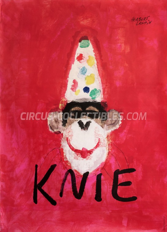 Knie Circus Poster - Switzerland, 1961