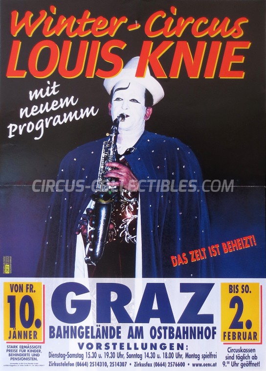 Louis Knie Circus Poster - Austria, 0