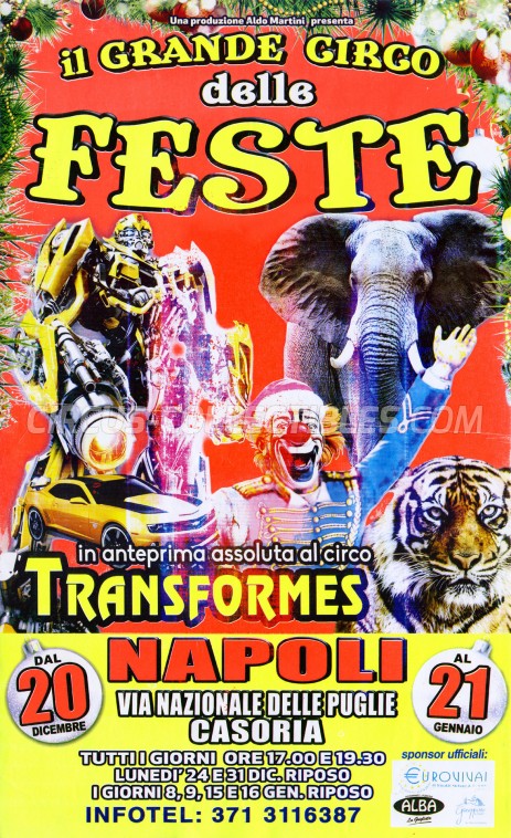 Il Circo delle Feste Circus Poster - Italy, 2018