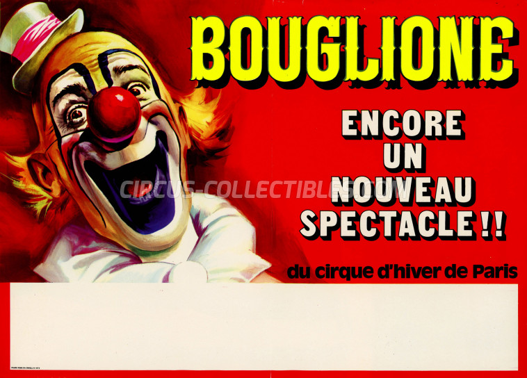 Bouglione Circus Poster - France, 1973