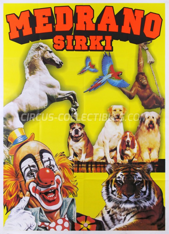 Medrano Sirki Circus Poster - Italy, 2010