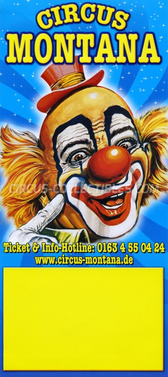 Montana Circus Poster - Germany, 2012