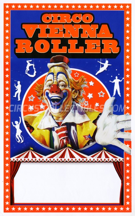 Roller di Vienna Circus Poster - Italy, 2016