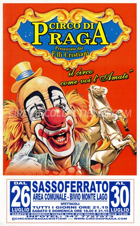 Circo di Praga Circus Poster - Italy, 0