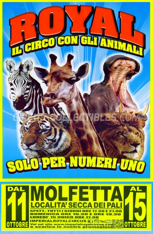 Royal (IT) Circus Poster - Italy, 2018