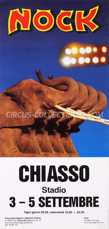 Nock Circus Poster - Switzerland, 1990