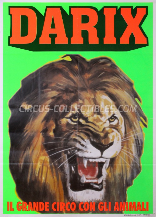 Darix Martin Circus Poster - Italy, 0